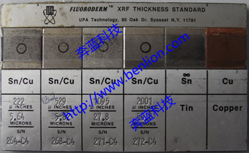 校正标准片Sn/Cu